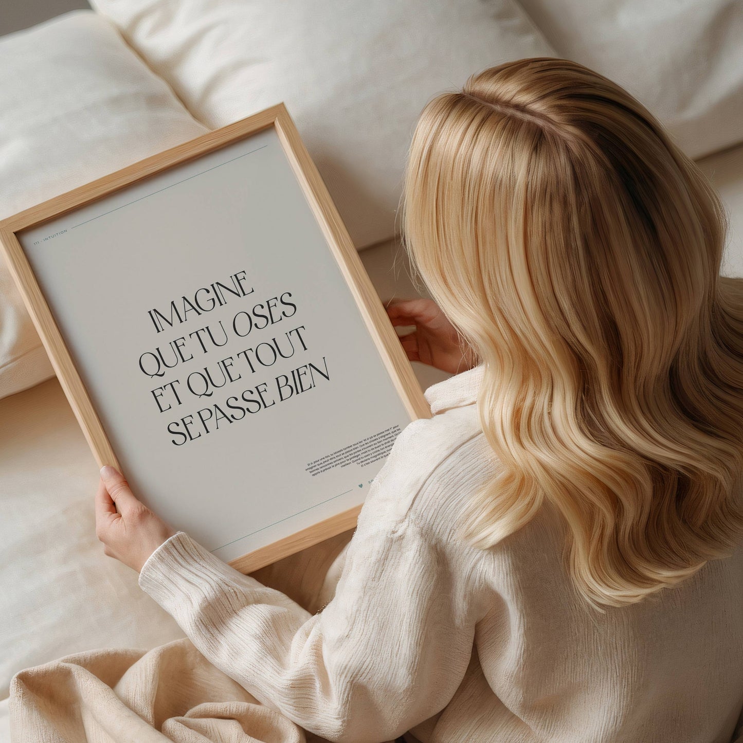 Imagine que tu oses et que tout se passe bien – Poster digital