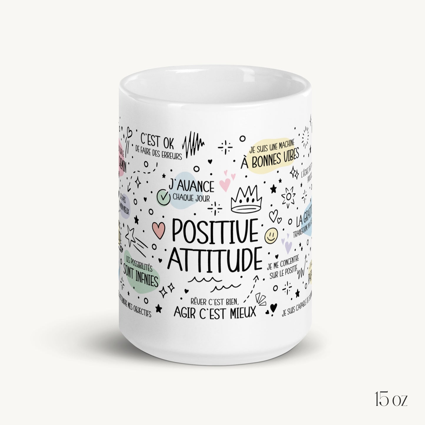 Mug "Positive Attitude" (féminin)